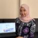 Aisyah perlihatkan nama akun media sosial instagram MPP Bontang