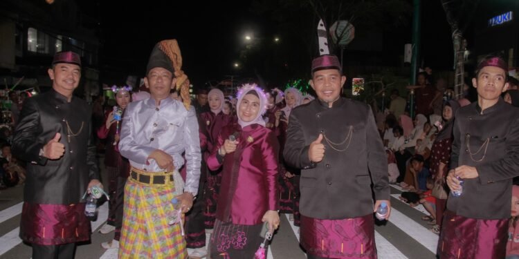 Dinas Kependudukan dan Pencatatan Sipil (Disdukcapil) Bontang turut memeriahkan Bontang City Carnival