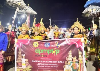 DPMPTSP Bontang bersama Paguyuban Sameton Bali