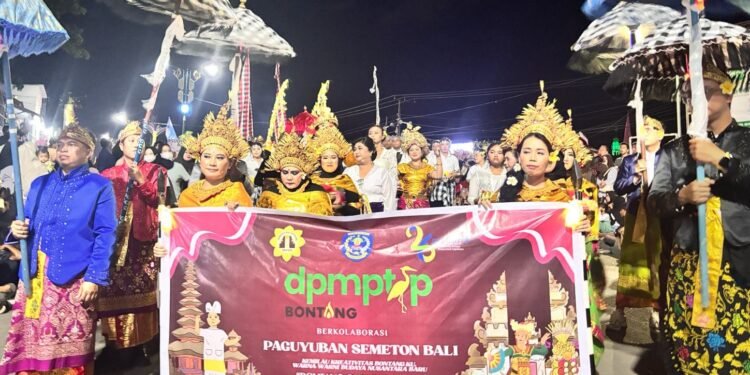 DPMPTSP Bontang bersama Paguyuban Sameton Bali