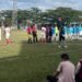 Kondisi Turnamen Cup anatara Dinas di Lapangan Sepak Bola Besai Berinta berapa hari lalu