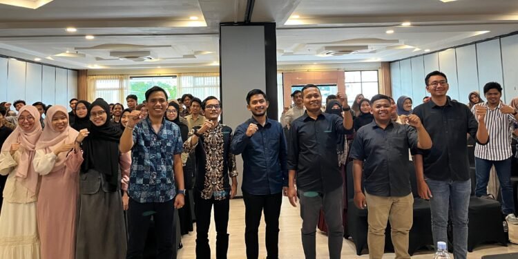 Dialog Publik Sumpah Pemuda yang digelar LAVEDA Institute, Selasa (28/10/2025) di Hotel Syahida Inn UIN Ciputat.