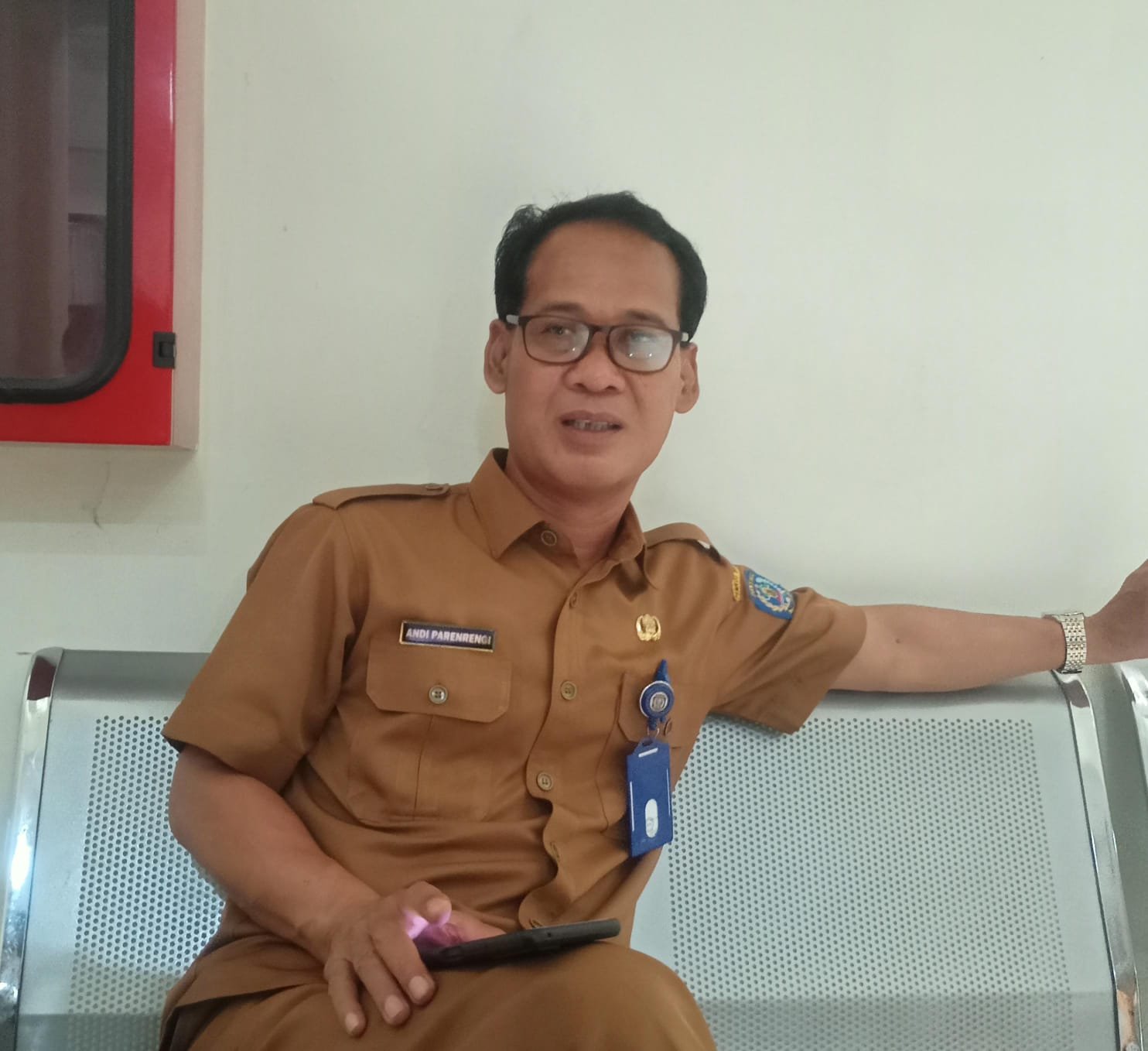 Kepala Bidang Olahraga Dinas Pemuda, Olahraga, dan Pariwisata (Dispopar) Kota Bontang, Andi Parenrengi