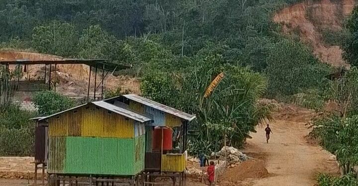 Kondisi Tambang diduga Ilegal di Bontang