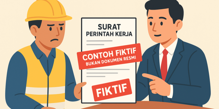 Ilustrasi SPK Fiktif Rugikan Kontraktor di Bontang