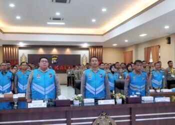 193 Peserta Ikuti Pengambilan Sumpah Seleksi Dikbang Polri di Polda Kaltim