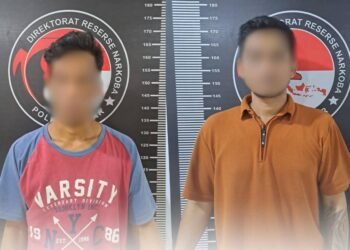 Polres Kukar Amankan dua pria kasus narkoba