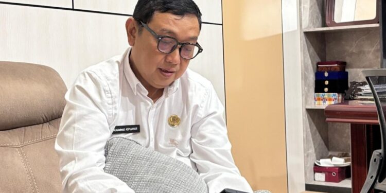 Kepala Dinas Penanaman Modal dan Pelayanan Terpadu Satu Pintu (DPMPTSP) Kota Bontang, Muhammad Aspiannur.