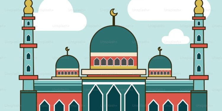 Ilustrasi masjid