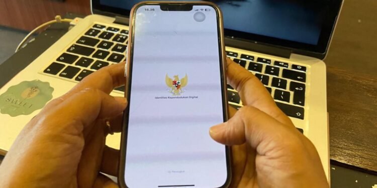 Penampilan Aplikasi IKD di ponsel