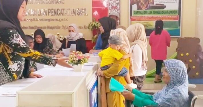 Pelayanan Disdukcapil Bontang