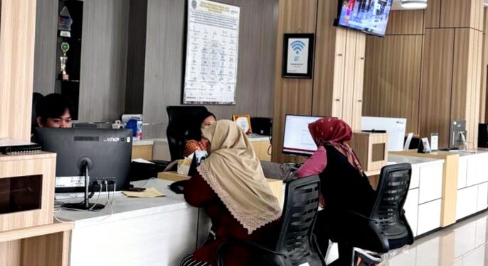 Pelayanan di Kantor DPMPTSP Bontang