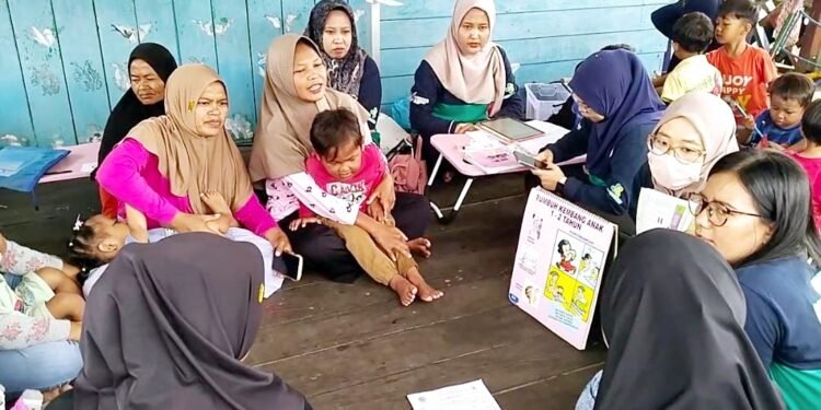 Pusling dan Posyandu Balita Sasar Kampung Tihi-Tihi