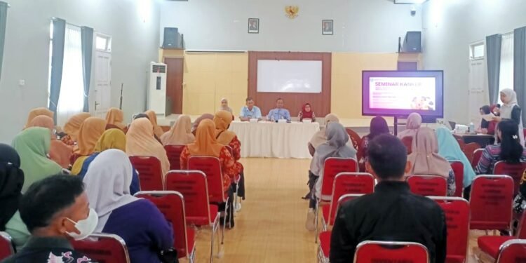 Peserta seminar kanker yang diadakan Dinkes Bontang