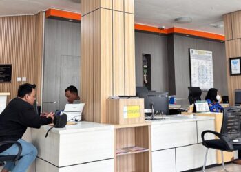 Kondisi pelayanan di Kantor DPM-PTSP Bontang
