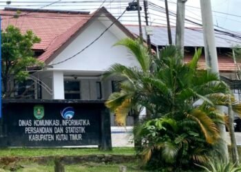 Kantor Diskominfo Staper Kutim,