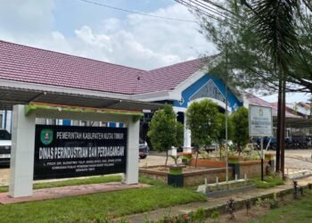 Kantor Dinas Perindustrian dan Perdagangan (Disperindag) Kutim