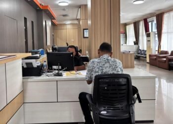 Pelayanan langsung di Kantor DPMPTSP Bontang