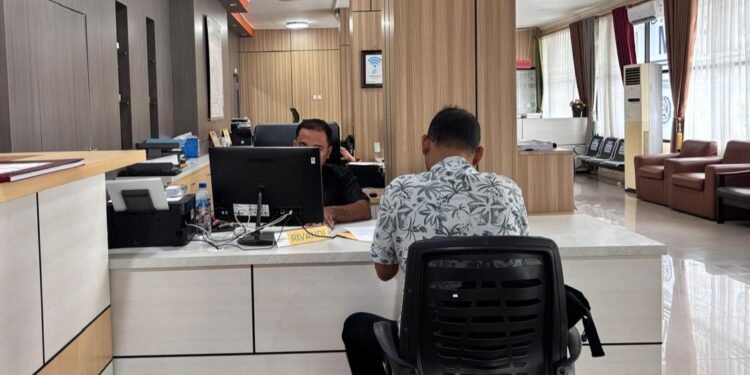 Pelayanan langsung di Kantor DPMPTSP Bontang