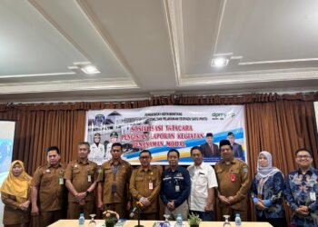 Sosialisasi Tata Cara Pengisian LKPM di Hotel Tiara Surya