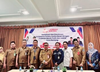 Sosilisasi LKPM yang digelar DPMPTSP di Hotel Tiara Surya