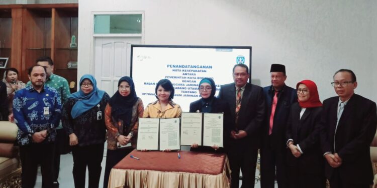 Pemkot Bontang lakukan penandatanganan nota kesepakatan dengan Badan Penyelenggara Jaminan Sosial (BPJS) Kesehatan