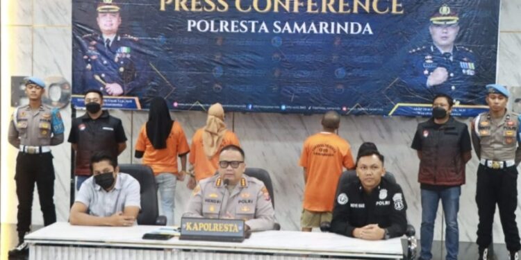 Konferensi Pers Polresta Samarinda