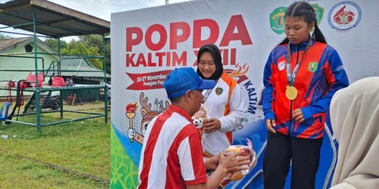 Peserta dari Kutim dapat Dua Emas Woodball di POPDA Kaltim