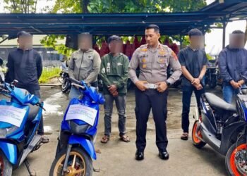 Empat Motor Pembalap Liar Disita Sat Lantas Samarinda