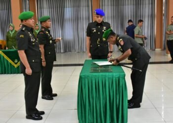 Komandan Kodim 0908/Bontang Resmi Berganti, Letkol Inf Ardiansyah Jabat Dandim Baru