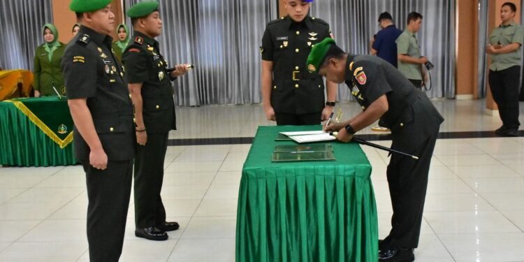 Komandan Kodim 0908/Bontang Resmi Berganti, Letkol Inf Ardiansyah Jabat Dandim Baru