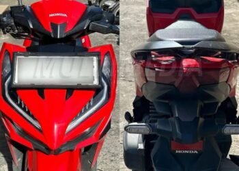 Pihak kepolisian mengamankan motor usai menangkap pelaku kasus curanmor