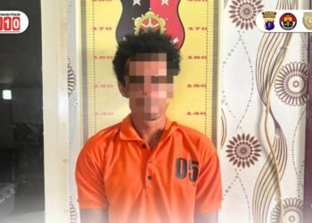 Seorang pria berinisial SA (32) diamankan jajaran Polsek Kota Bangun saat diduga membawa narkotika jenis sabu