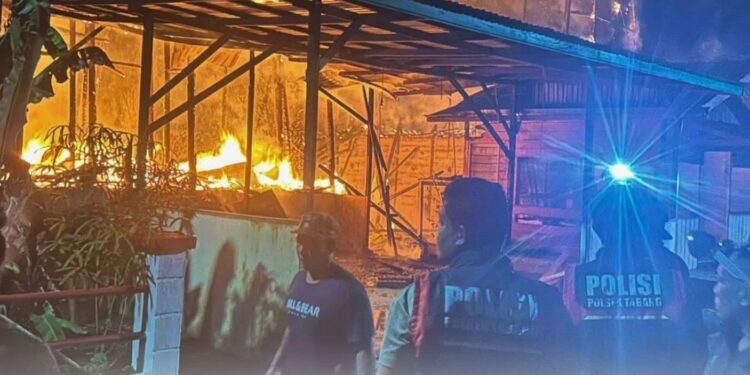 Satu Rumah dan 2 Sarang Burung Walet Ludes Terbakar di Kukar Kerugian Capai Ratusan Juta