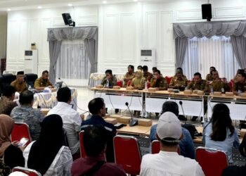 Pertemuan bersama warga di Pendopo Wali Kota, Pejabat Pembuat Komitmen Program Jargas