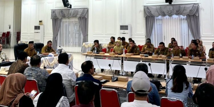 Pertemuan bersama warga di Pendopo Wali Kota, Pejabat Pembuat Komitmen Program Jargas