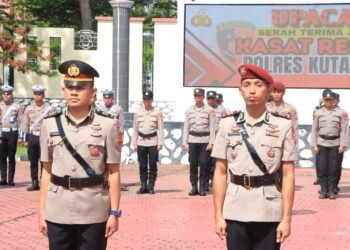 Jabatan Kepala Satuan Reserse Kriminal (Kasat Reskrim) kini resmi diemban oleh AKP Rangga Asprilla Fauza, menggantikan AKP Ardian Rahayu Priatna