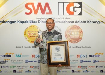 Pupuk Kaltim Raih Predikat The Most Trusted Company di CGPI 2025