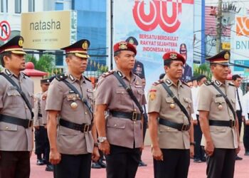 Sertijab Kabag Ops dan Kasat Resnarkoba
