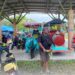 Polairud Polres Kutai Kartanegara melakukan pengamanan di objek wisata Pulau Kumala, Kecamatan Tenggarong, selama libur Tahun Baru 2026.