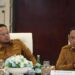 Gubernur Kaltim Rudy Mas’ud didampingi Wakil Gubernur Seno Aji, menggelar rapat koordinasi lintas instansi guna menata kembali pengamanan jalur pelayaran Sungai Mahakam,