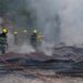 Kondisi rumah usai terbakar di Kukar