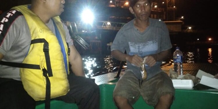 ABK Hanyut di Perairan Bontang Ditemukan Selamat