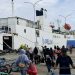 Kondisi para penumpang di Pelabuhan Bontang