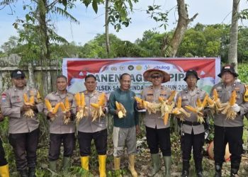 Polsek Samarinda Kota Turun Langsung Dukung Swasembada 2026