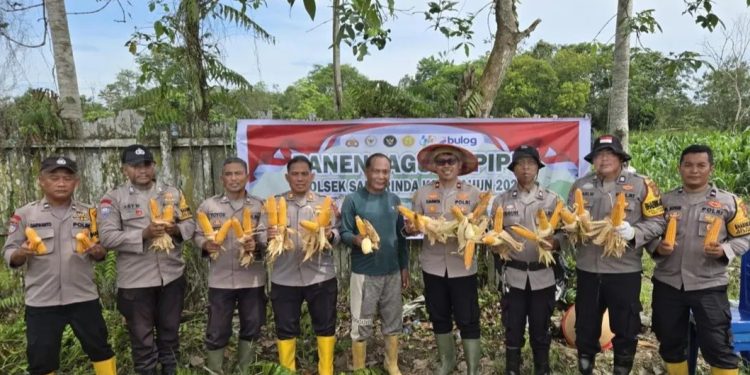 Polsek Samarinda Kota Turun Langsung Dukung Swasembada 2026