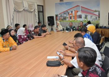 Rapat penyerahan SPPT-PBB 2026 di wilayah Bontang