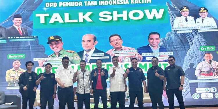 PTI Kaltim menggelar Rapat Kerja Daerah (Rakerda) dirangkai talk show pertanian di Kota Samarinda, Jumat 13 Februari 2026.