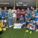 Tim Enggang Sangsaka Polsek Sangkulirang FC keluar sebagai juara satu pada Turnamen Futsal Pelajar Sangsaka Kaukar Kecamatan Sangkulirang Tahun 2026. (Dok. Polsek Sangkulirang)