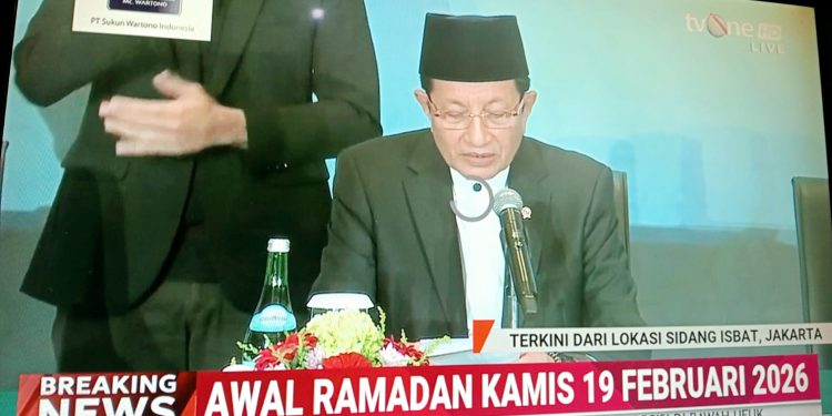 Menteri Agama Nasaruddin Umar.